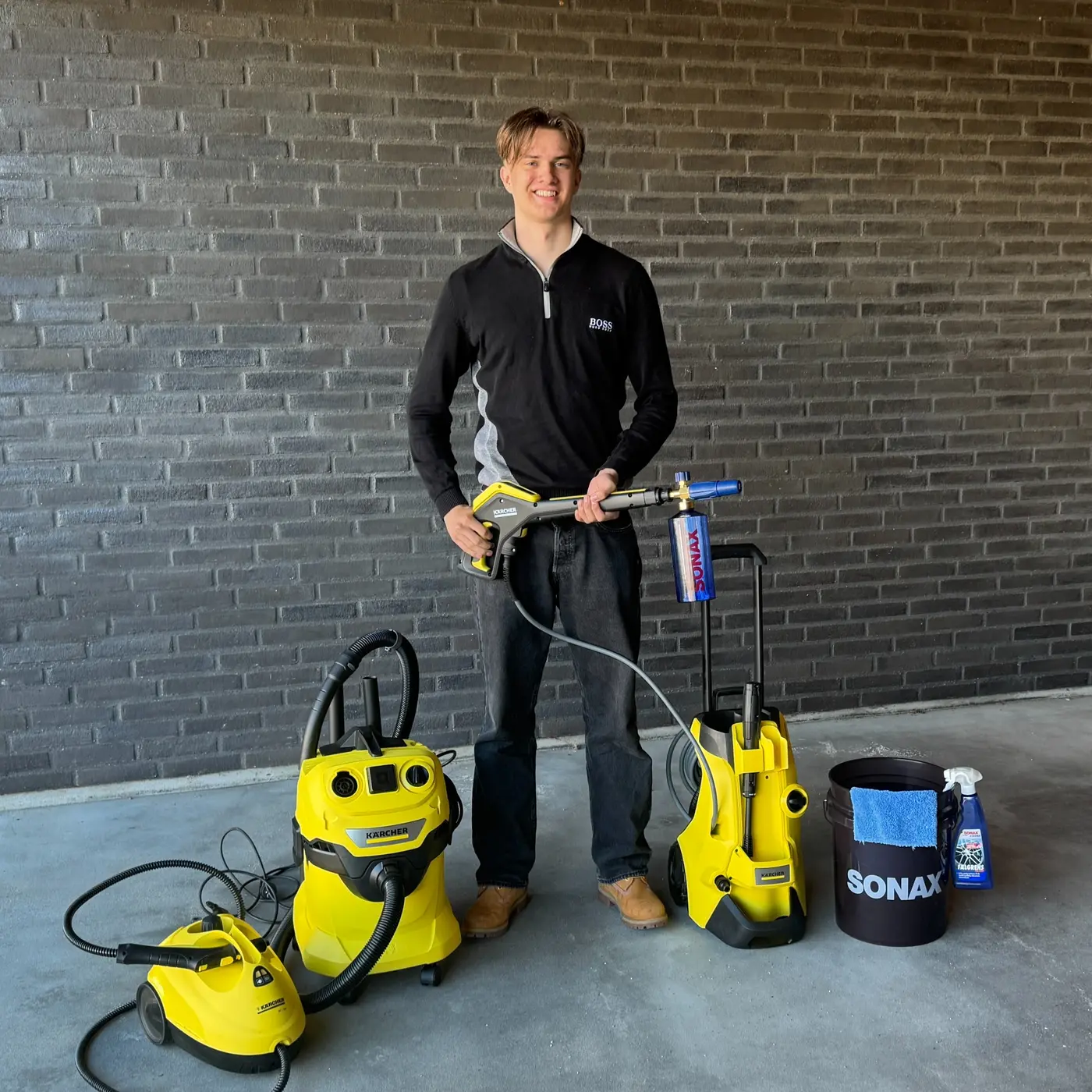 Mathias Brejner, indehaver af Cool Car Wash
