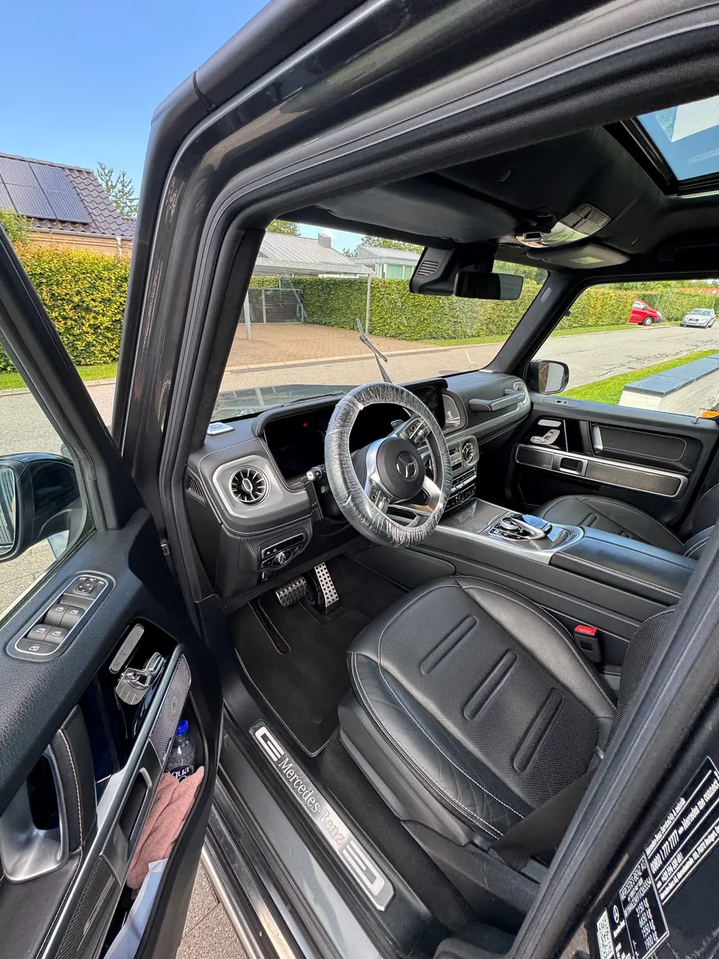 Interiøret i Mercedes G-Klasse efter bilpleje