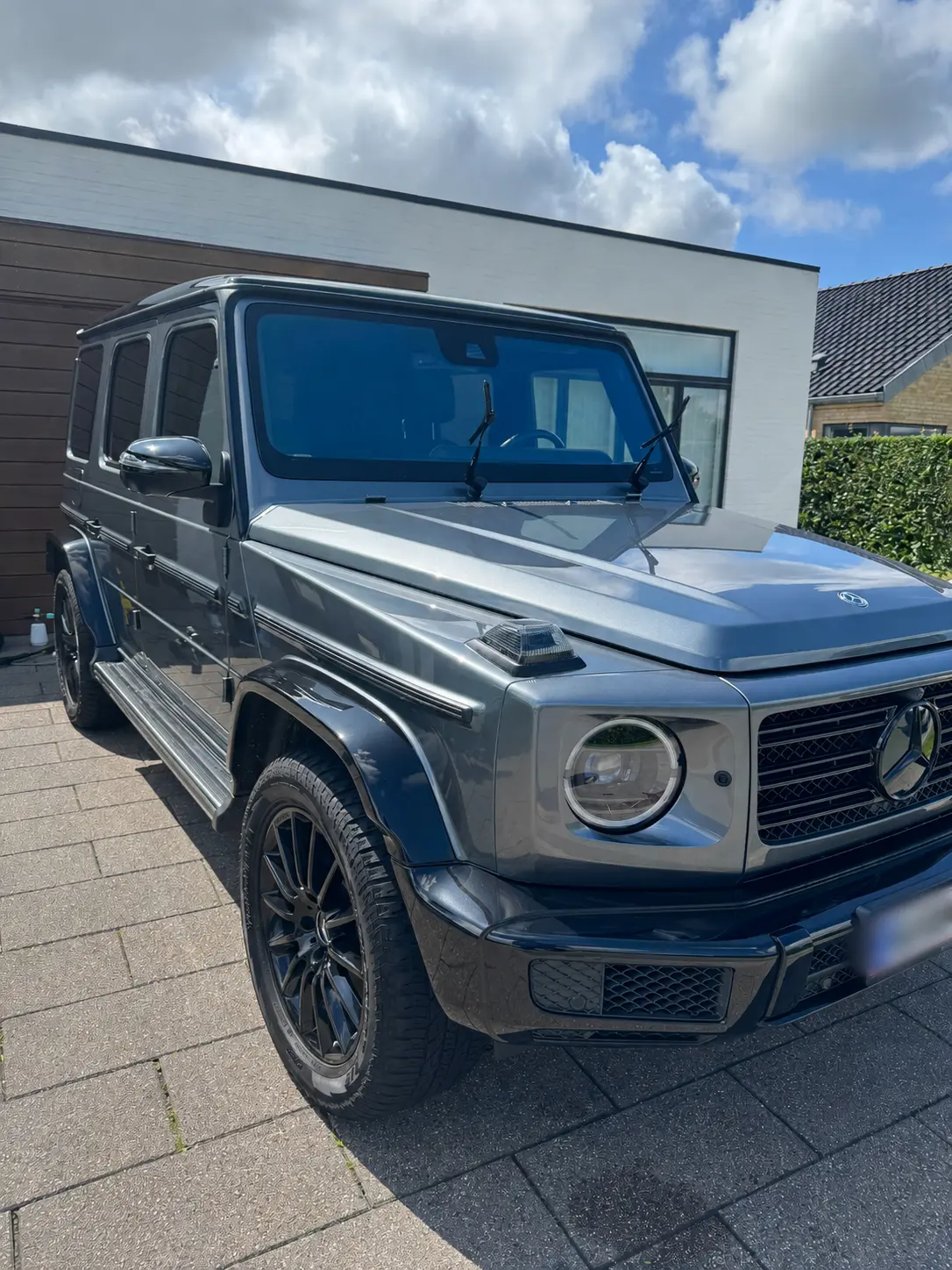 Mercedes G-Klasse efter bilpleje hos Cool Car Wash