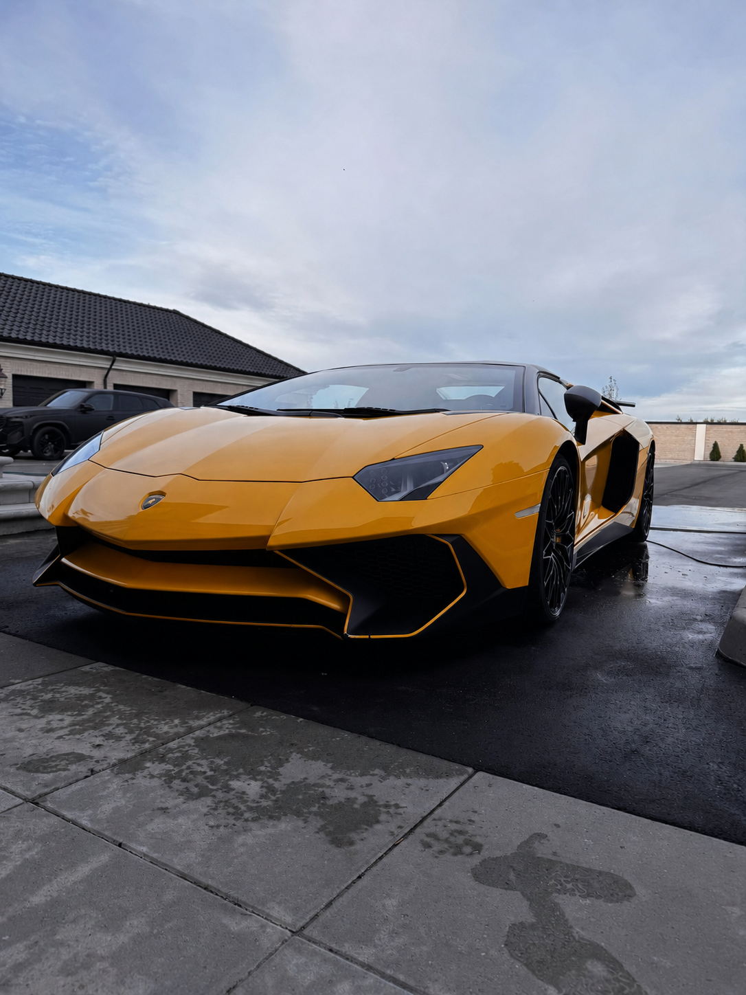 Lamborghini SV Roadster efter bilpleje hos Cool Car Wash